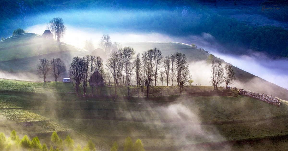 The mountain area in Romania that appears on the list of the best long-distance hiking trails in Europe