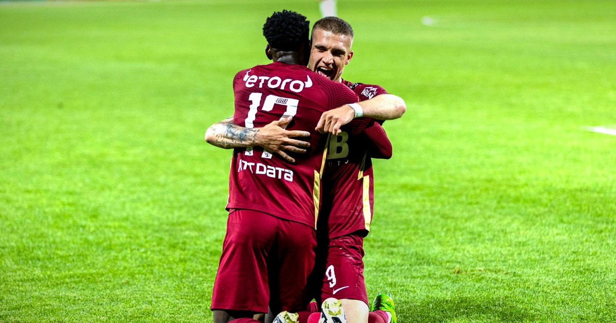 Victory for CFR Cluj, 3-2 with Rapid, in the Superliga play-off