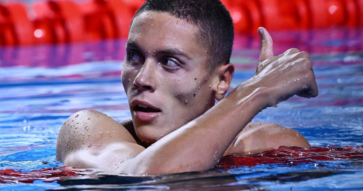 Victory for David Popovici in the 200 m freestyle, in the Mare Nostrum meeting in Barcelona