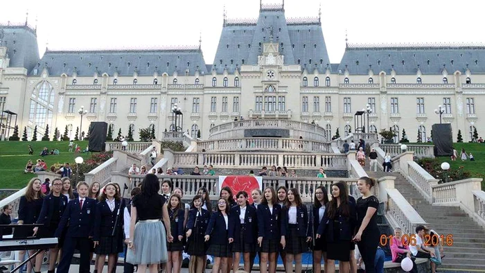 Antoaneta founded a choir for students who like to sing PHOTO personal archive