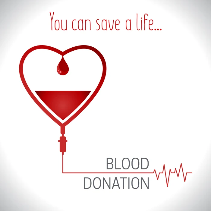 Donating blood - saving lives 