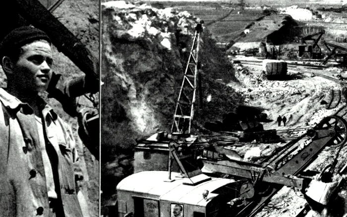 Danube Black Sea Canal.  Photo: Flacăra magazine.