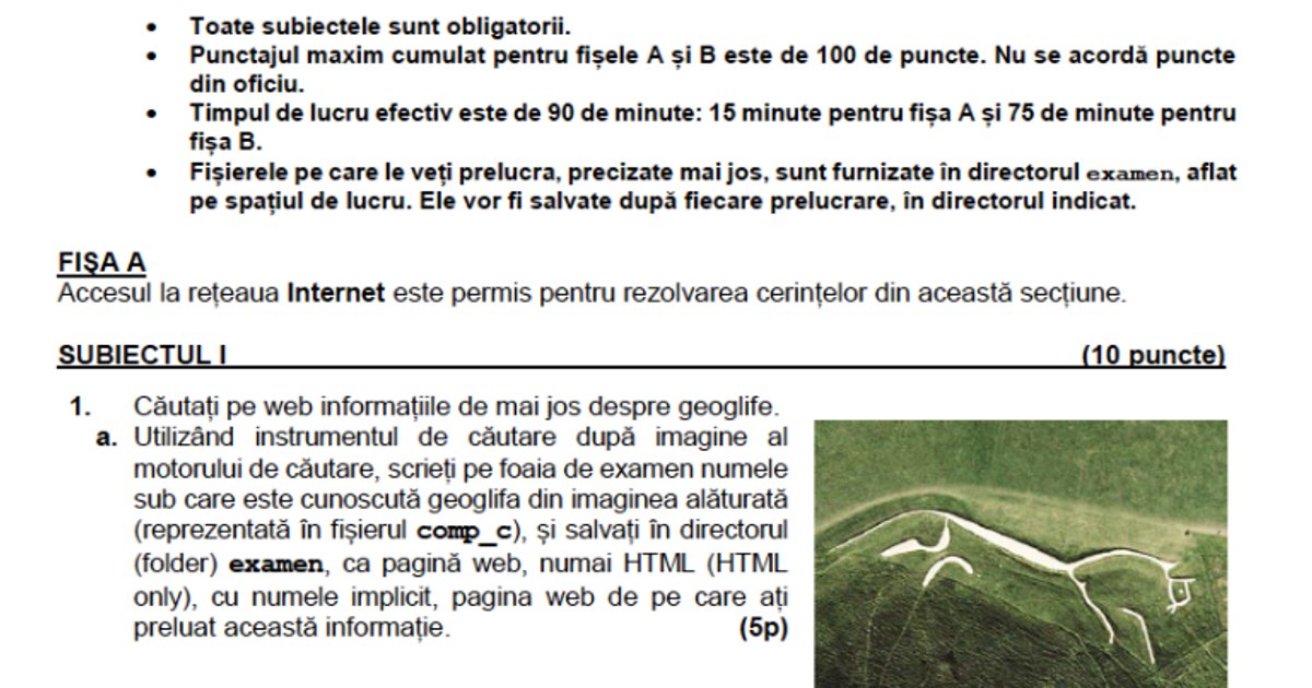 Baccalaureate 2024, digital skills test.  Exam structure.  What students need to know
