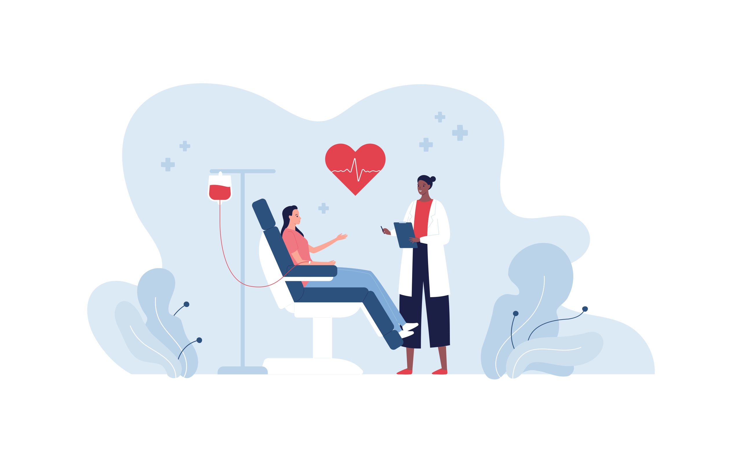 Blood donation.  What are the benefits of donating and how it can save lives