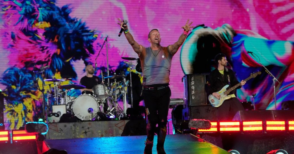 British band Coldplay's concern for the environment: how it reduced carbon emissions during concerts by more than 50%