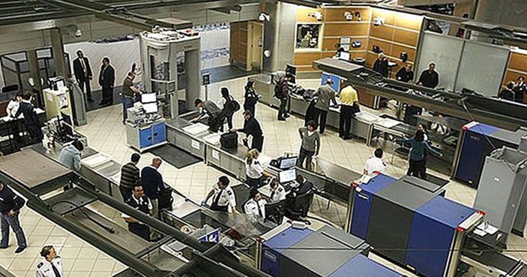 Food mistaken for an explosive at the airport.  Why you should never tie a luggage ribbon