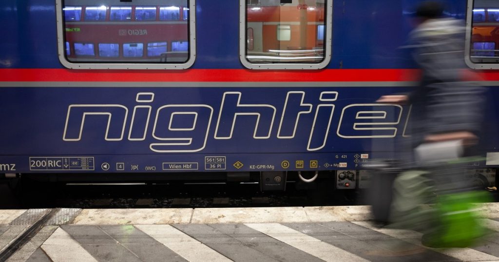 Night trains from Berlin to Paris and Brussels will be canceled for several weeks