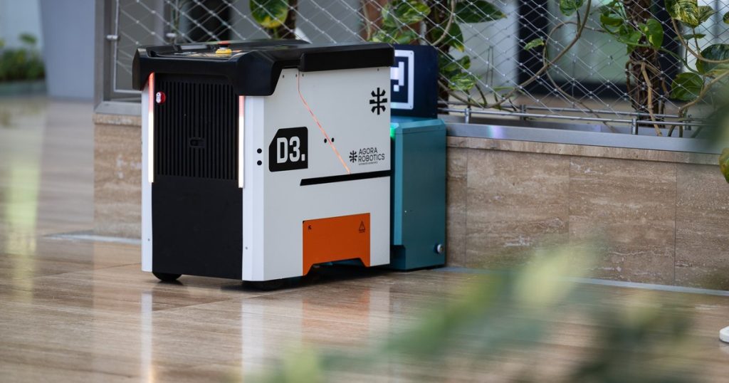 Romanians developed and produced the first industrial autonomous robot