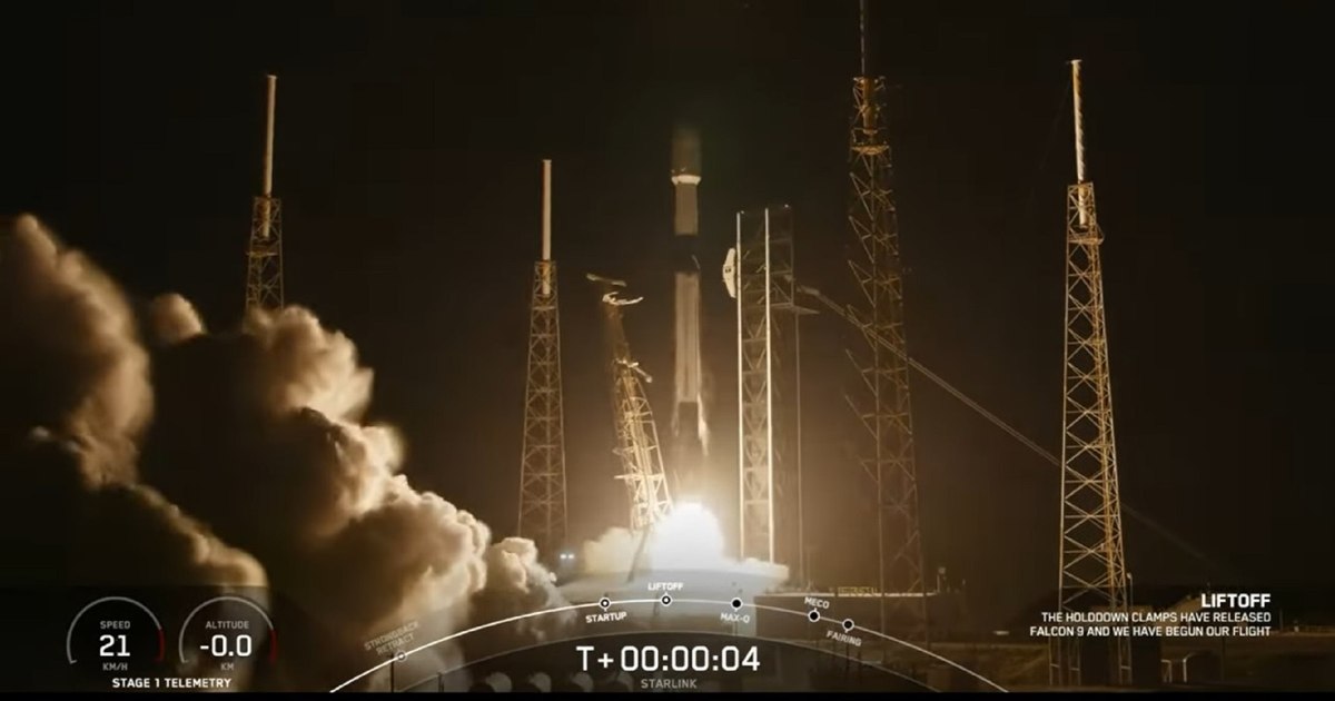SpaceX launches 23 more Starlink satellites into orbit, from Florida VIDEO