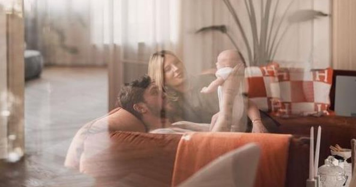 What name did Ana Baniciu give to the son she gave birth to two weeks ago