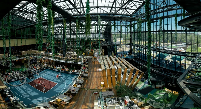 ParkLake Shopping Center hosted the 3x3 basketball games