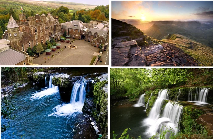 Bannau Brycheiniog of Wales Collage