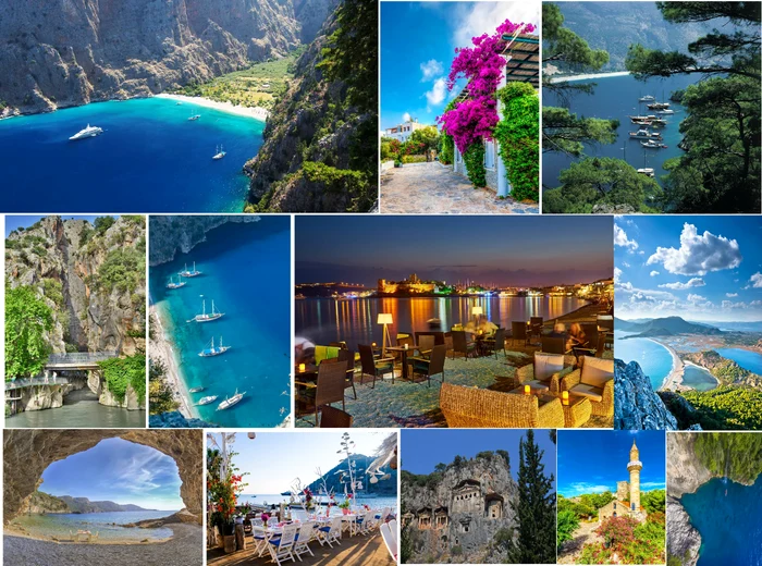 Mugla Turkey Collage Mugla GoTurkiye
