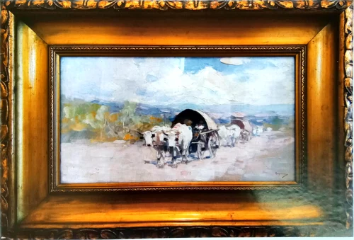 Nicolae Grigorescu painting Pitesti Art Gallery photo CJ Arges jpeg