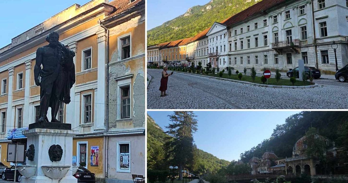 Băile Herculane, locul unde se răsfățau împărații. Ce s-a ales de faimosul oraș al apelor termale VIDEO