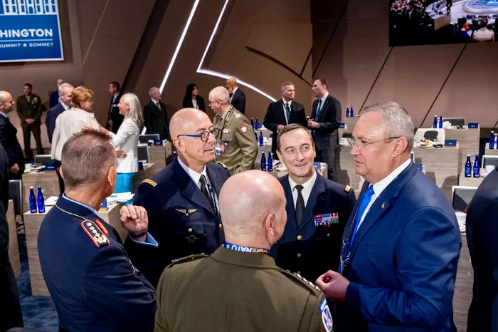 Nicolae Ciucă, at ​​the NATO Summit PHOTO: FB