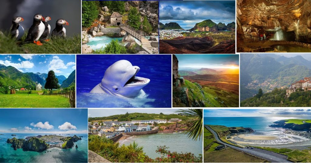 Five unusual places in Europe, outside the tourist circuits: cursed mountains, parrots, whales, Vikings or waterfalls