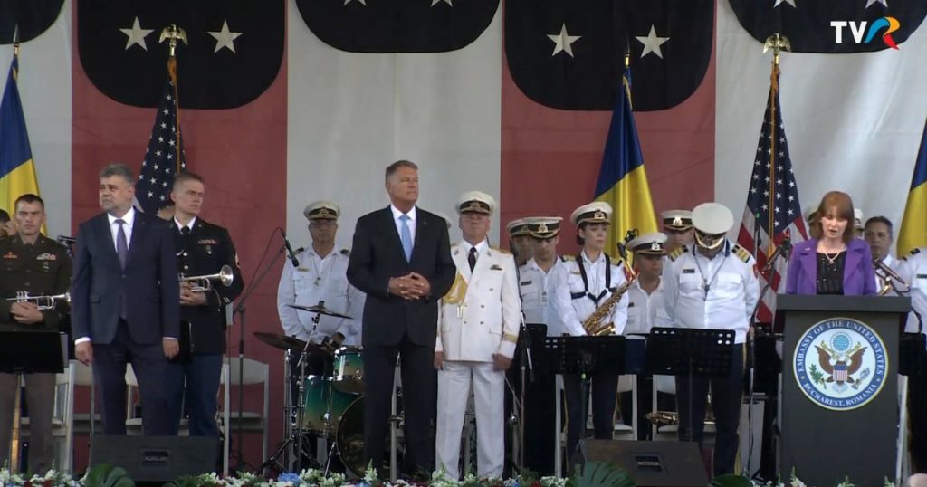 Klaus Iohannis and Marcel Ciolacu, statements on America's Day: "We have a solid friendship, which is reflected in cooperation on all dimensions" VIDEO