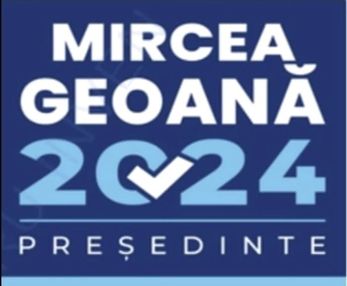 Mircea Geoană's campaign logo