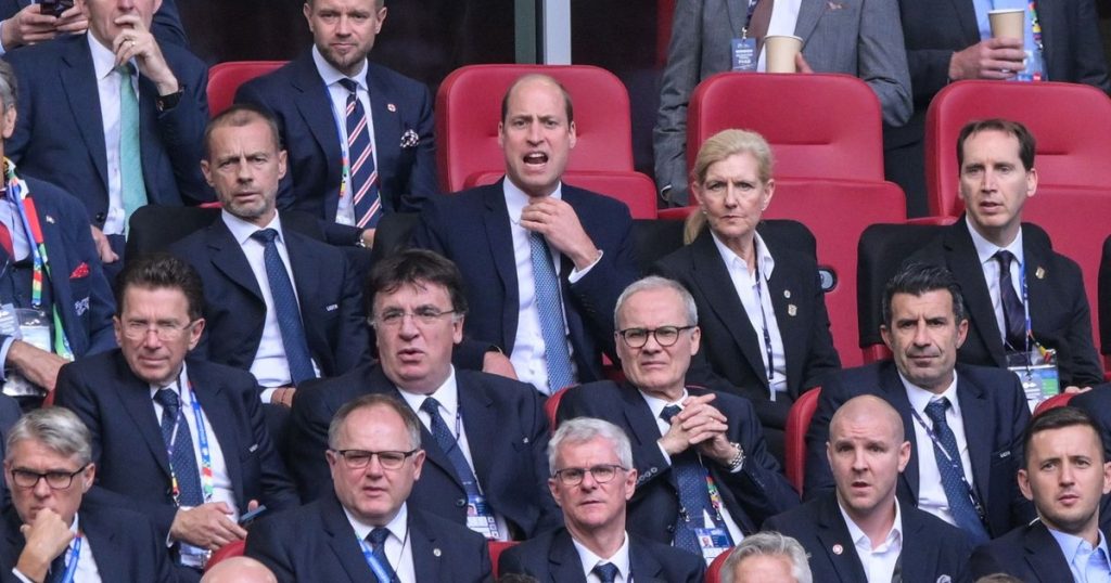 Prince William, England's most ardent supporter.  How the heir to the throne experienced the emotions of the "excruciating" England-Switzerland match at EURO 2024 VIDEO
