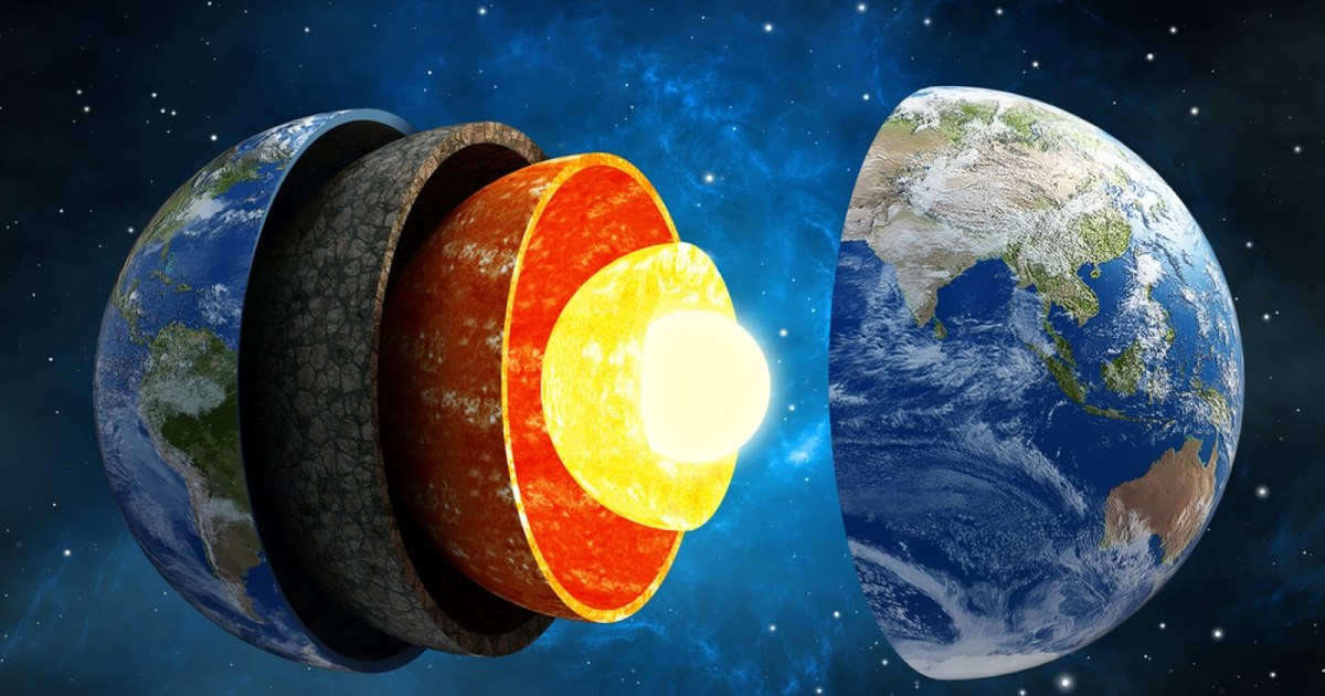 The Earth's core has slowed down so much that it is moving in the opposite direction.  What could this mean?