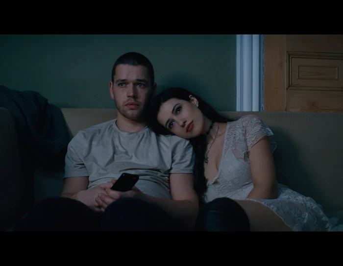 Mădălina Bellariu Ion, in a scene from the film 