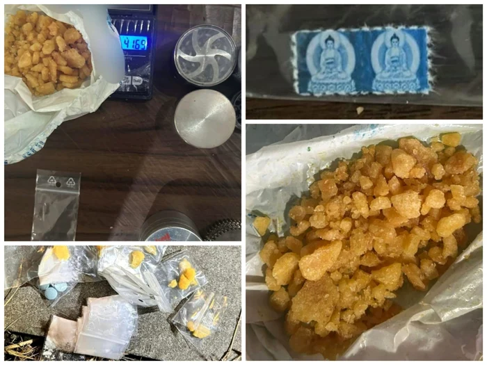 Seizure of drugs from a trafficker participating in a well-known festival PHOTO: C.Ț.