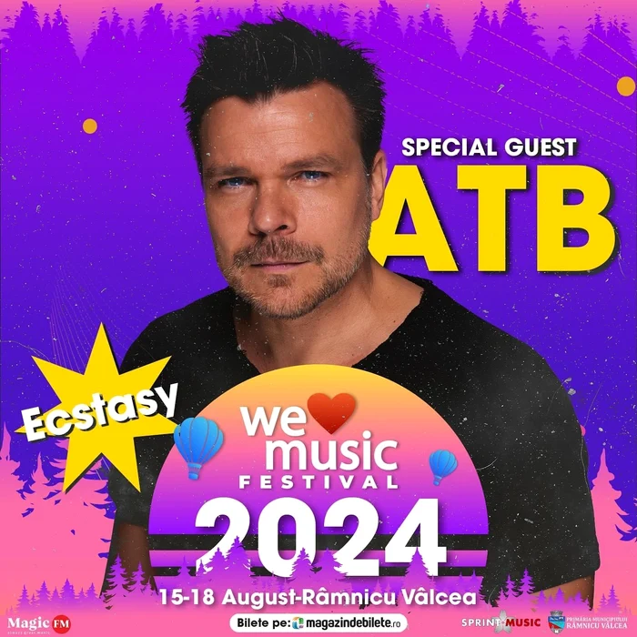 ATB will also take the stage of the festival. PHOTO We Love Music Festival