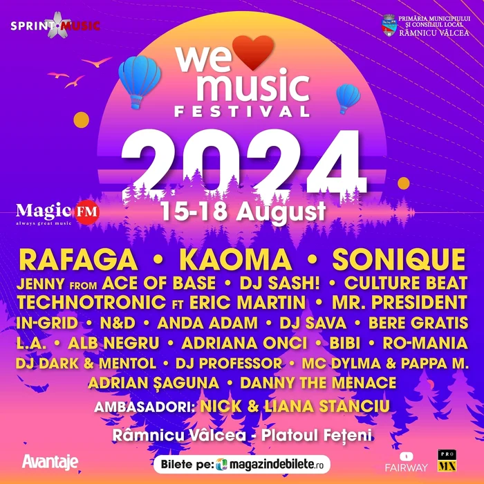 Famous artists at We Love Music Festival. PHOTO We Love Music Festival