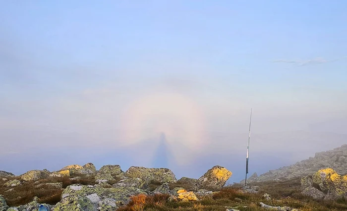 Gloria effect in Retezat. Photo: Dorela Murărasu. 