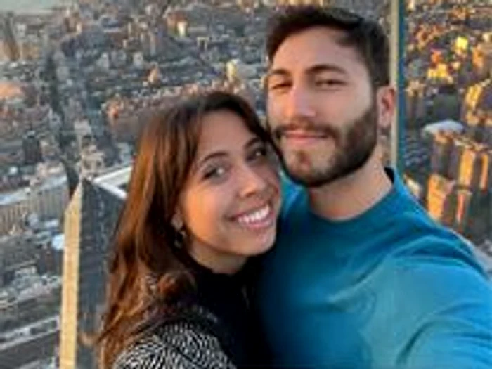 Victoria Craparotta and Flavio Fabiani now live in Italy PHOTO: video capture