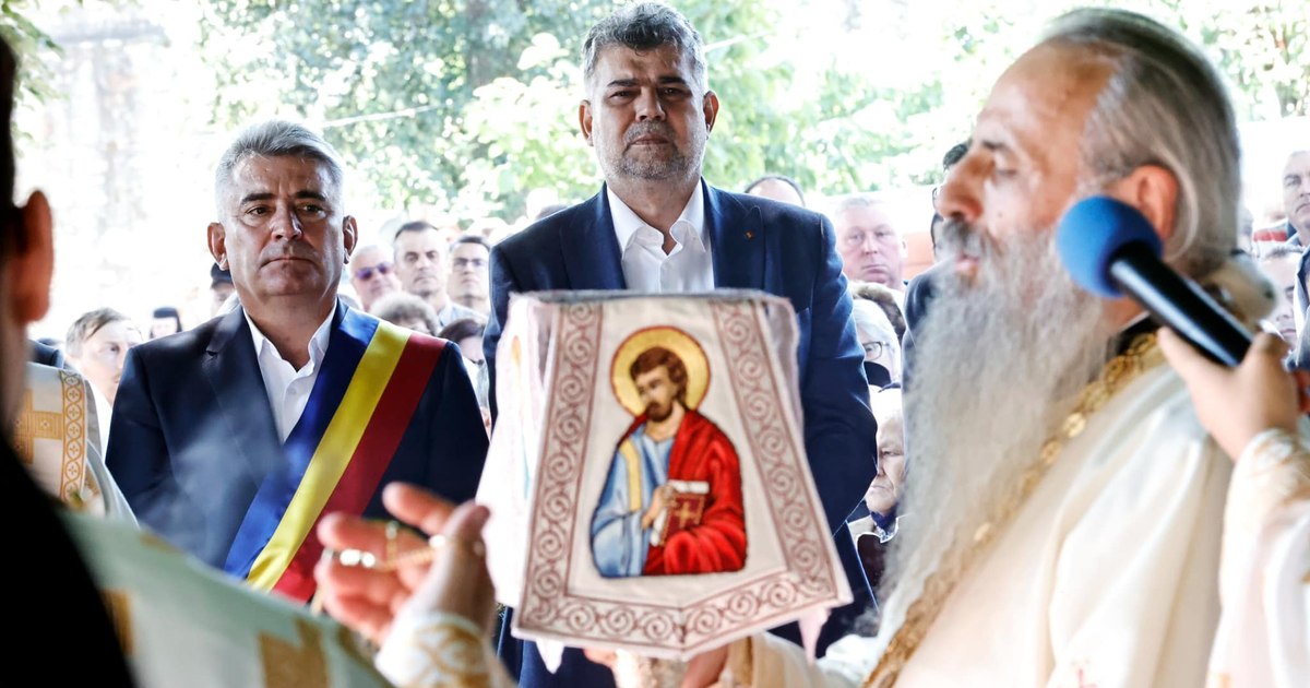 Ciolacu, at the end of the Assumption service: "The Orthodox Church is a spiritual pillar and a pillar of our national identity"