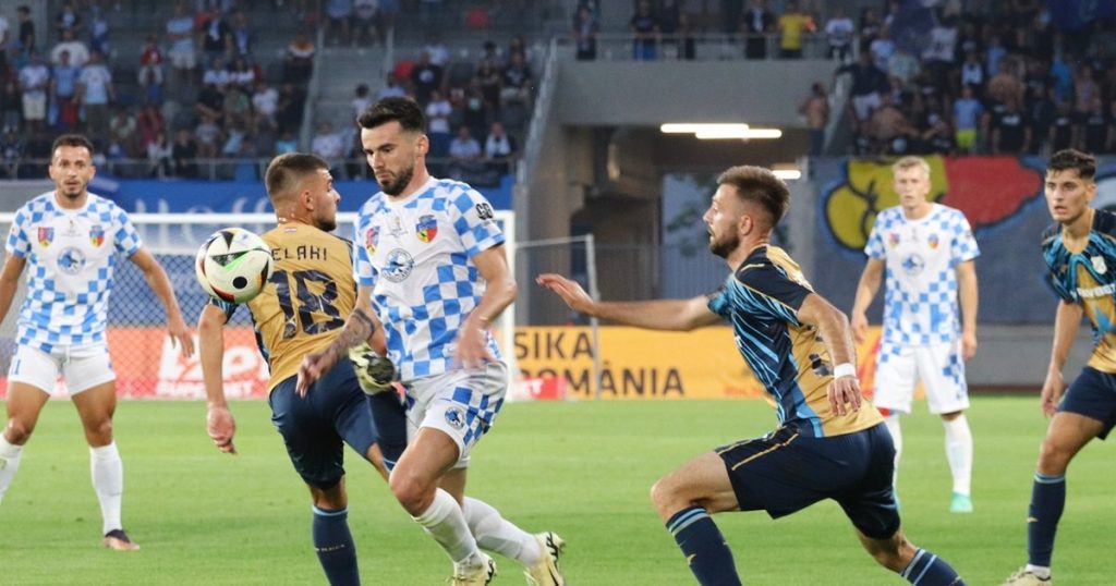 Corvinul, towards the end of the adventure in Europe. The Hunedorens, defeated in the Conference League