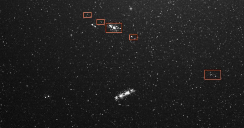 More than 1,000 satellites and other objects in space are at risk of colliding with the debris of a rocket launched by China