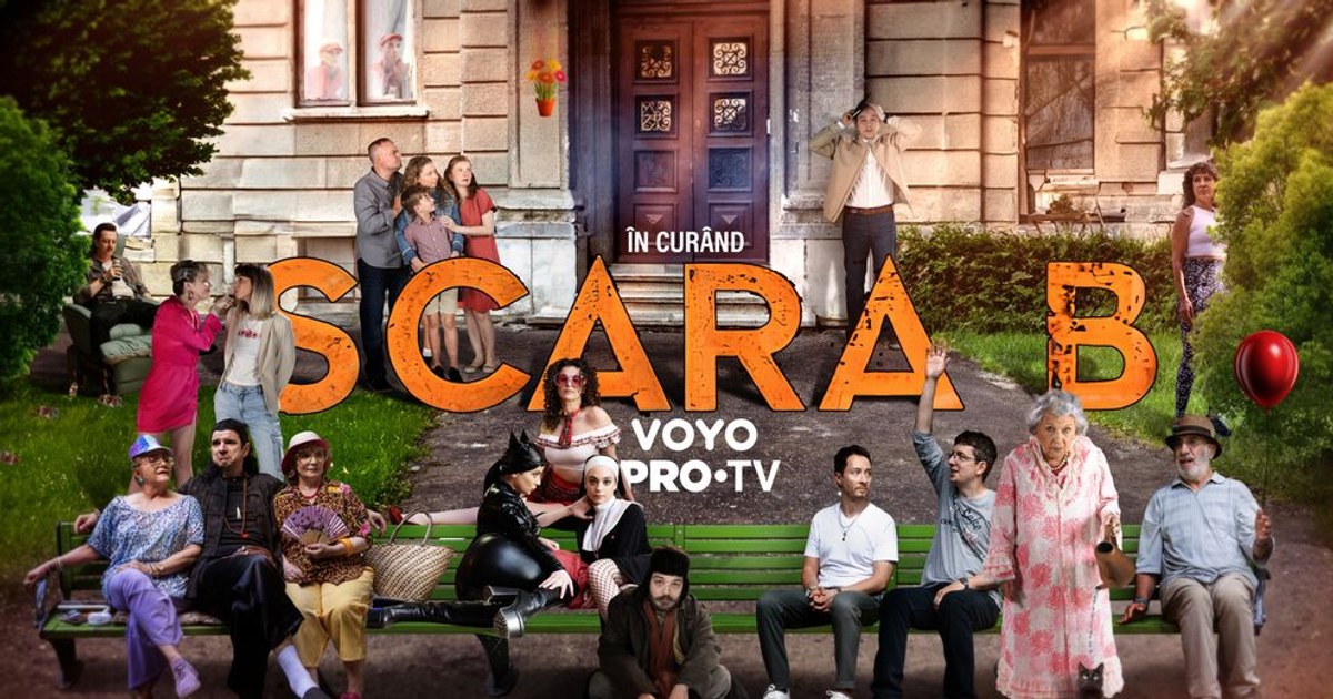 Scara B, the new Romanian comedy on Pro TV: "You will probably have a tendency to compare it to Las Fierbinți"