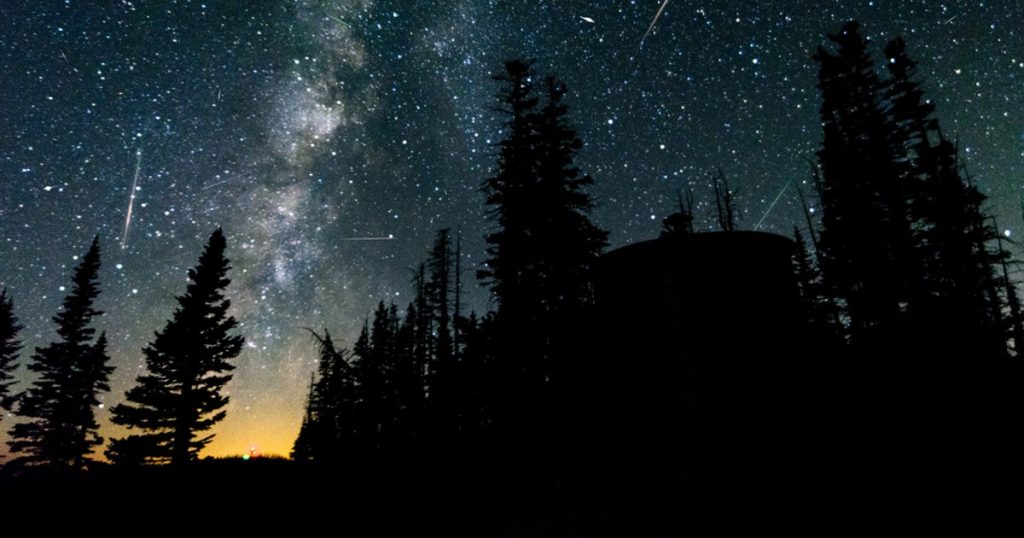 Show in the sky tonight. Where we can see the Perseids, the brightest shower of stars