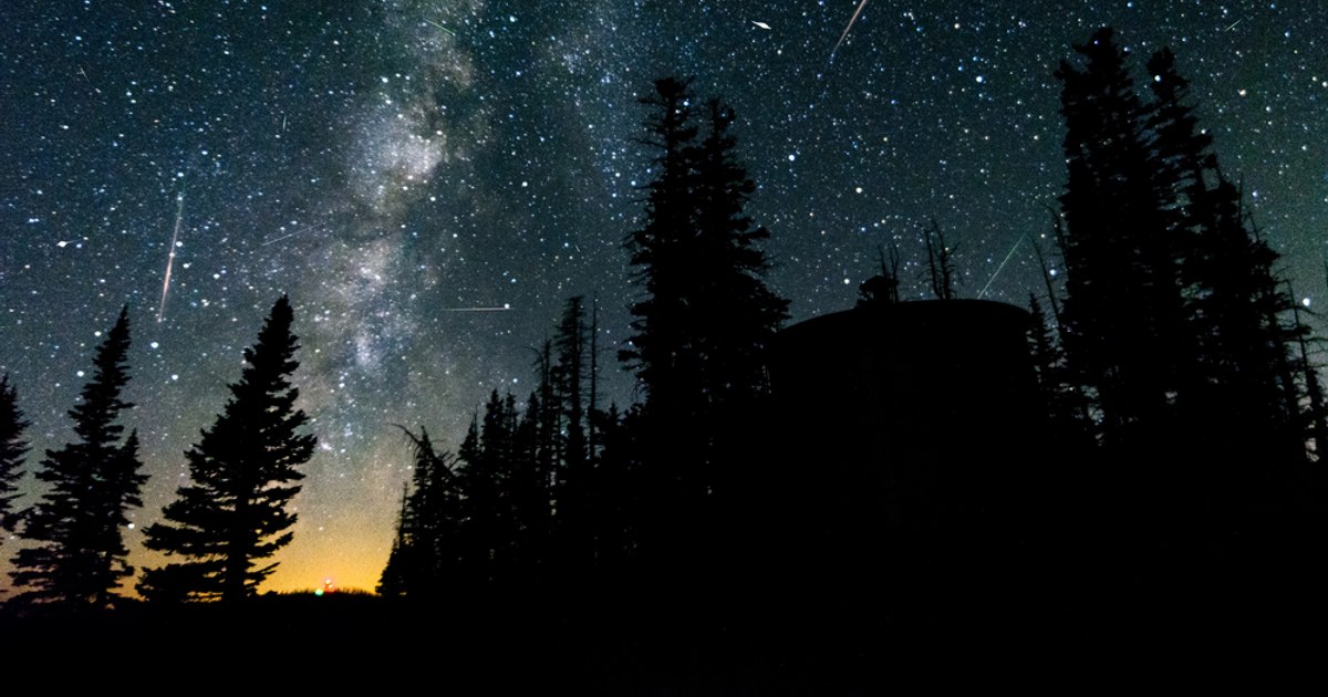 Show in the sky tonight. Where we can see the Perseids, the brightest shower of stars