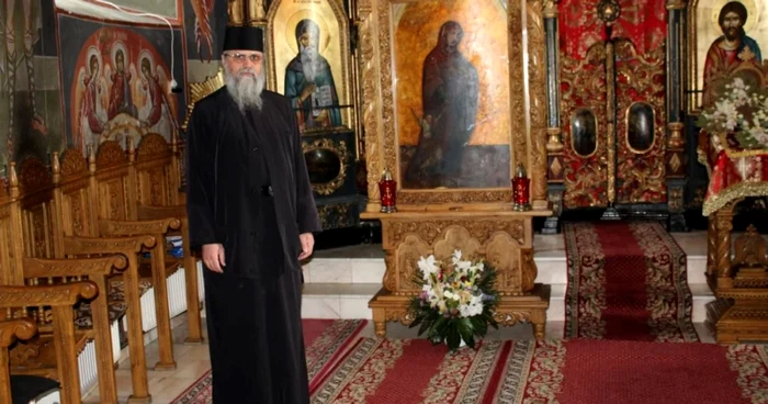 The miracle-working icon from the Voronei Hermitage PHOTO Cosmin Zamfirache