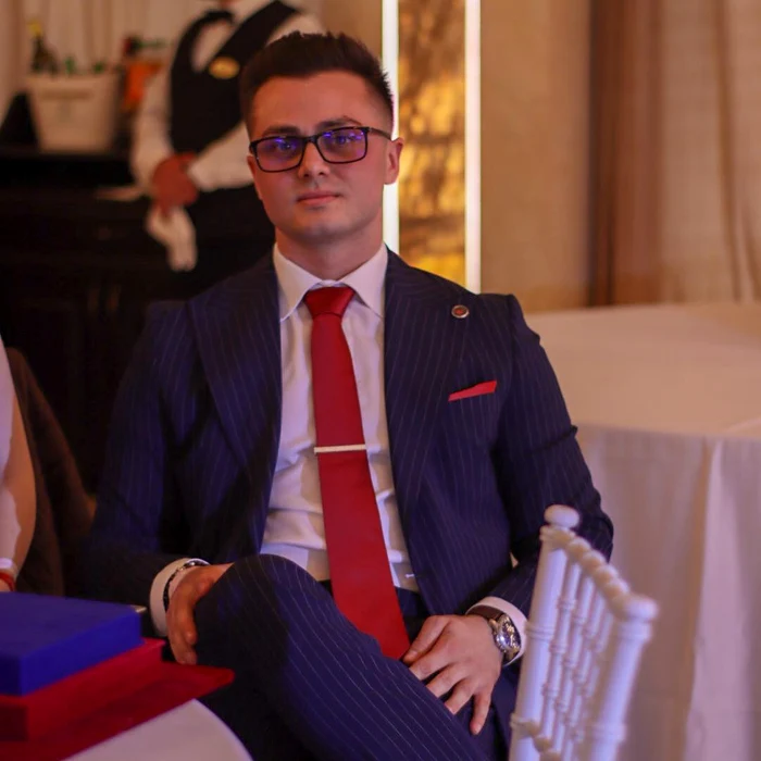 Sergiu Covaci, the representative of students from Romania