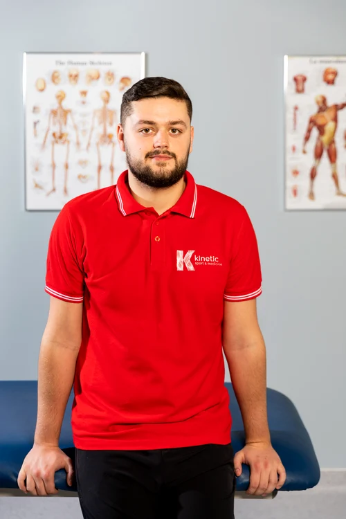Andrei Nicolae, physiotherapist and trainer at Kinetic Sport & Medicine,