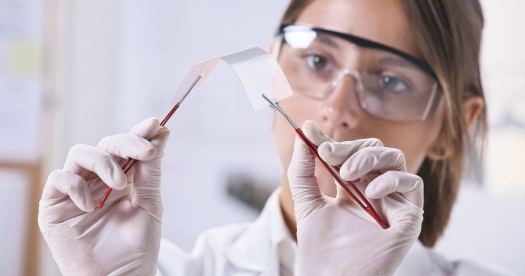 The wonder material, graphene, was discovered on the Moon.  It is harder than steel and has been successfully used in the manufacture of high-end gadgets