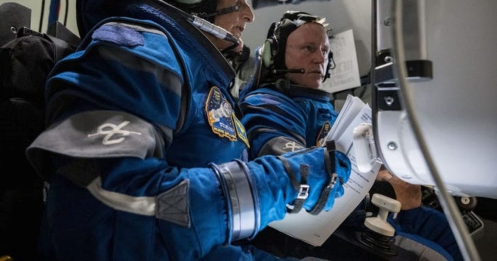 Two astronauts who set off on an eight-day mission could be stuck on the Space Station until 2025
