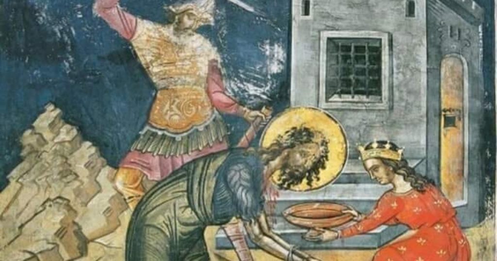 Two reasons for fasting on the Feast of the Beheading of St. John the Baptist, the day on which sins are forgiven. superstitious