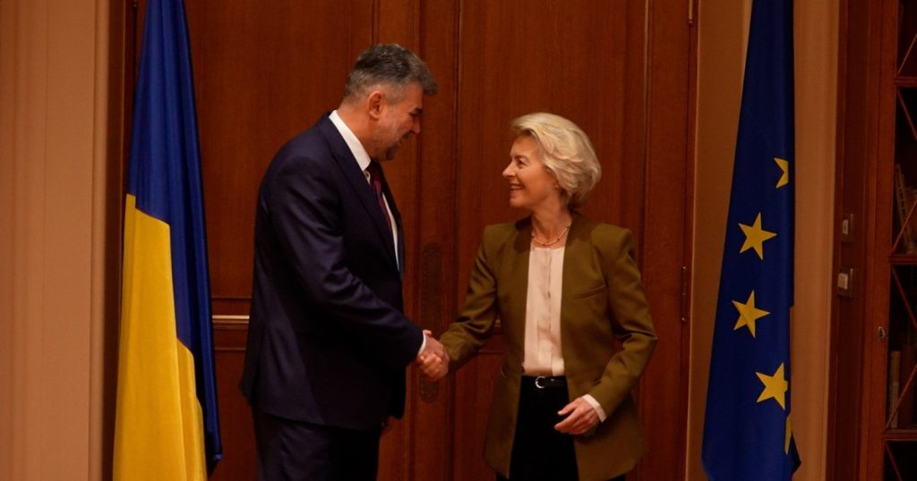 Victor Negrescu, Romania's proposal for the position of European Commissioner. Discussions Marcel Ciolacu - Ursula von der Leyen