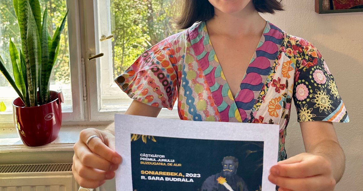 Young director Sara Budrala, a new award for the short film "Soniarebeka"