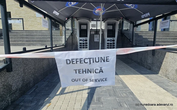 The bottom station of the Cetății Deva cable car. Photo: Daniel Guță THE TRUTH