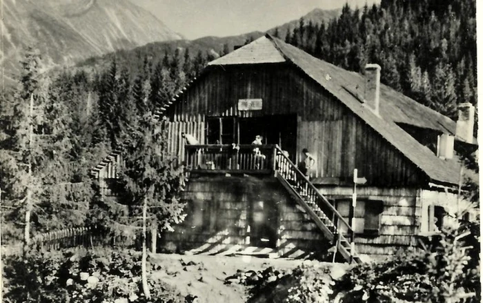 The refuge in Retezat. Photo: The Boston Globe. 1989