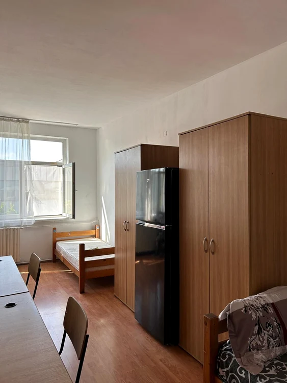 student dormitory room