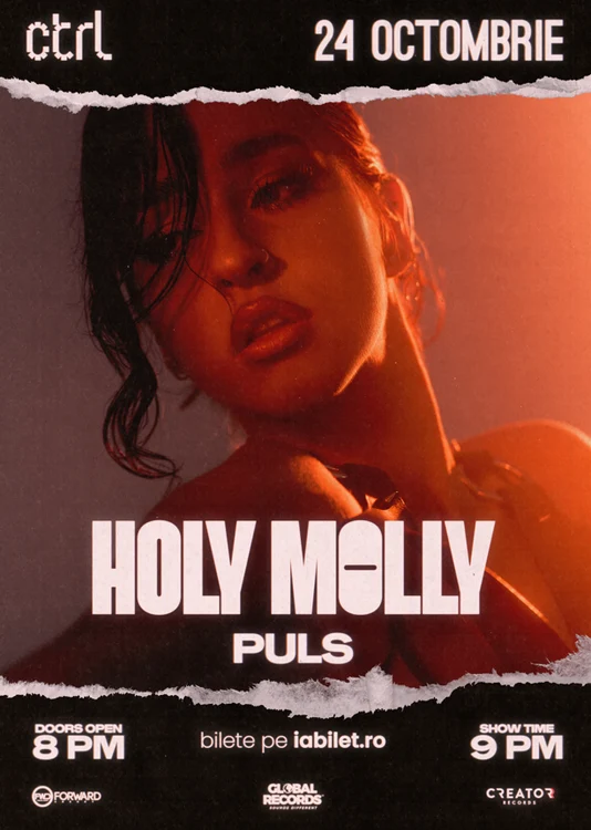 Holy Molly - first PULS exclusive solo concert poster