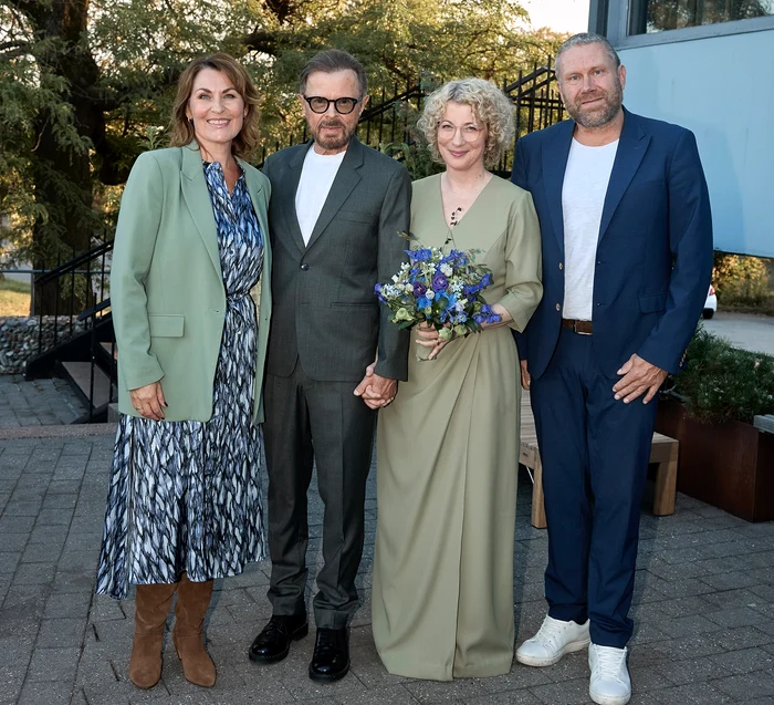 The event was small, with friends. Photo: Facebook/Björn Ulvaeus